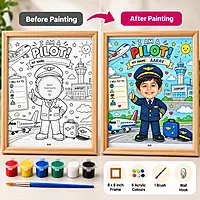 I Am a Pilot – Colour & Frame Kit