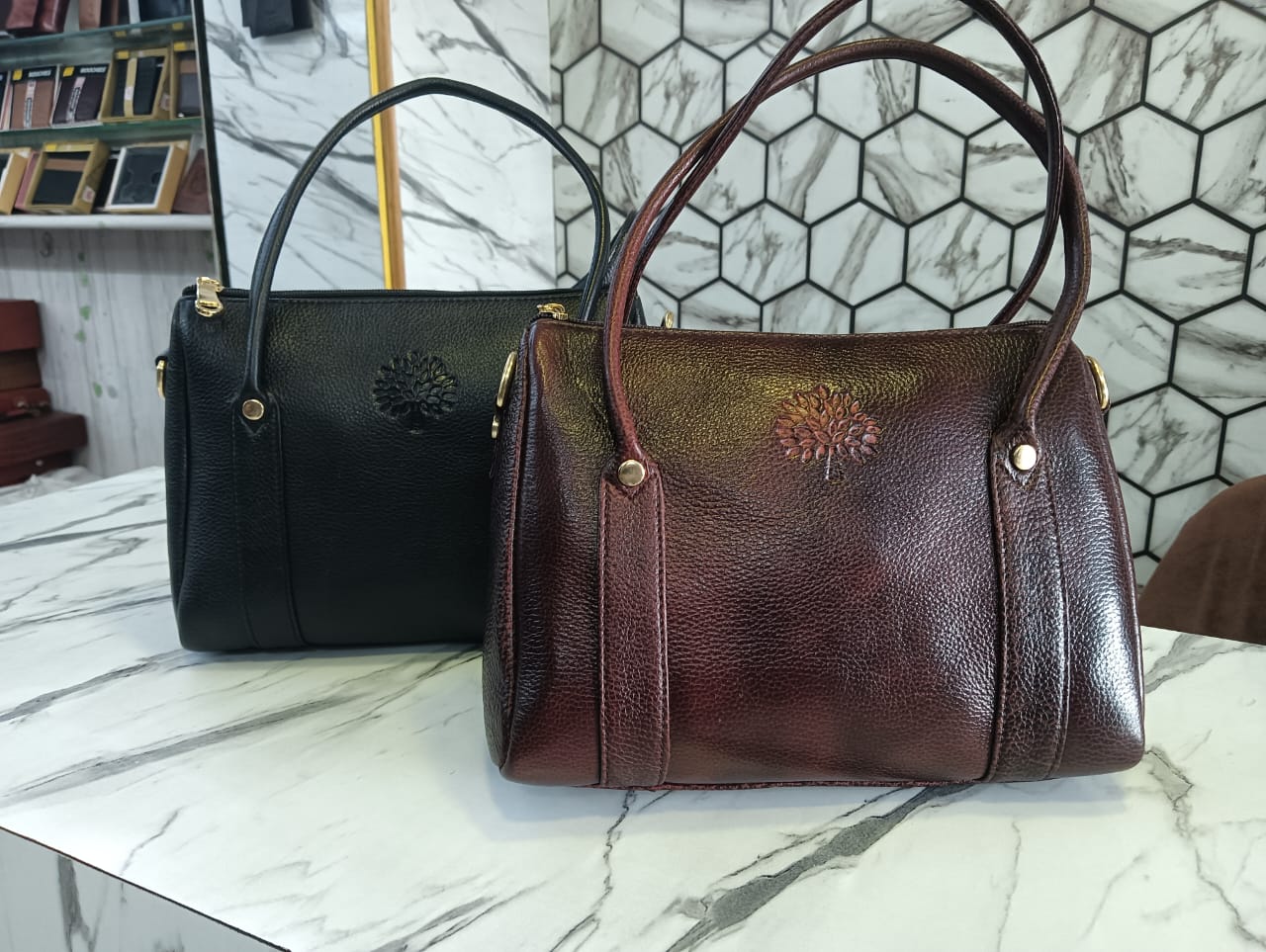Ladies Premium Leather Sling bag