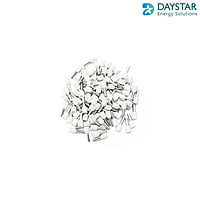 Insulated Cord Pin End Terminal White (10 nos)