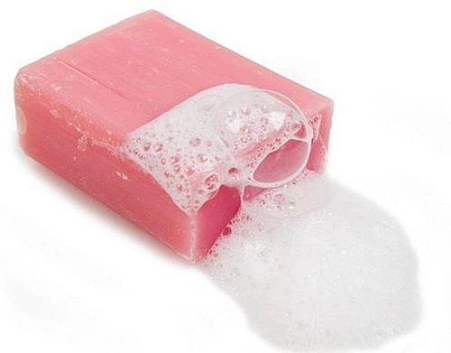 Rose goatmilk soap