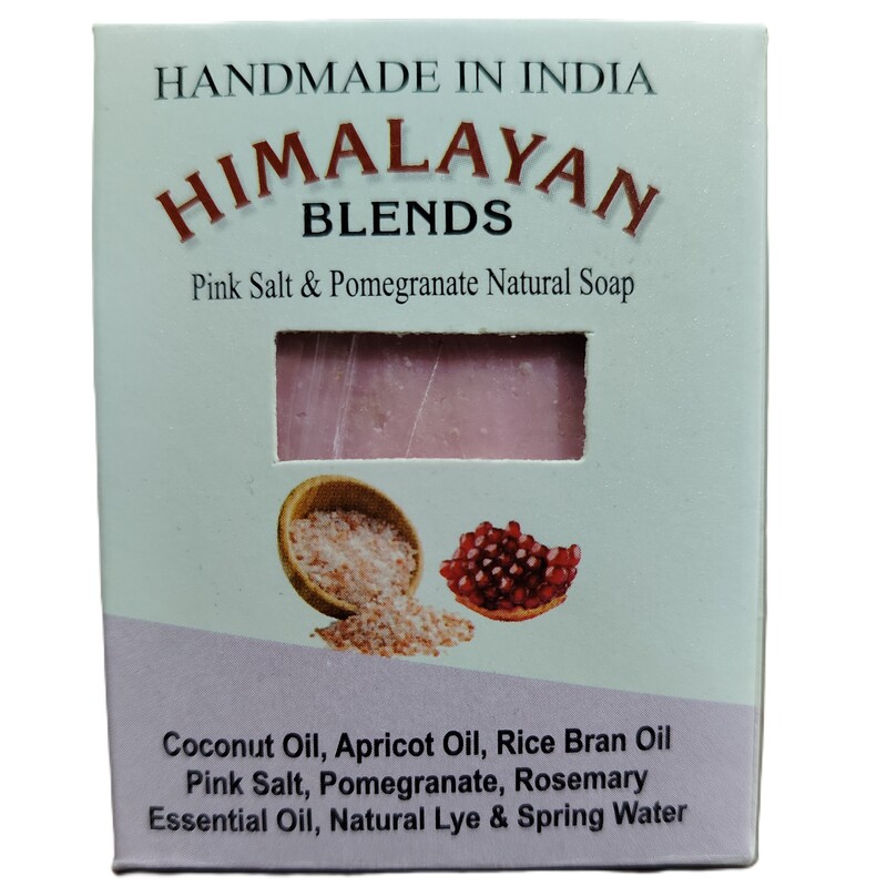 Pink Salt Pomegranate Natural Soap