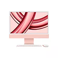 Apple iMac (Apple M3 Chip/ 8-core CPU/ 8GB RAM/ 256GB SSD/ 24-inch (60.96 cm) 4.5K Retina display / 8-core GPU/ macOS/ Pink) | MQRD3HN/A