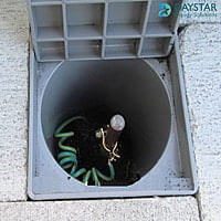 Daystar Lightning Earth Inspection Pit Chamber UV Stable Polymer Material Square Type