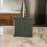 QUILTED COTTON TOTES