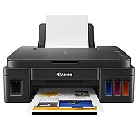 Canon PIXMA G2010 Ink Tank Printer – USB, Print/Scan/Copy, 4800 dpi (Black)