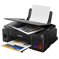 Canon PIXMA G2010 Ink Tank Printer – USB, Print/Scan/Copy, 4800 dpi (Black)