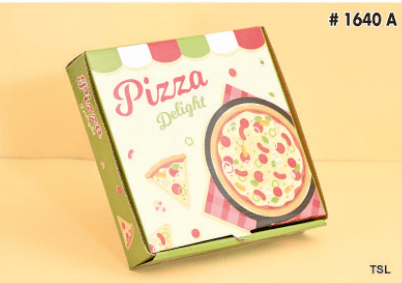 Pizza Box Corrugated 3 Ply | 8*8*1.75 Inch