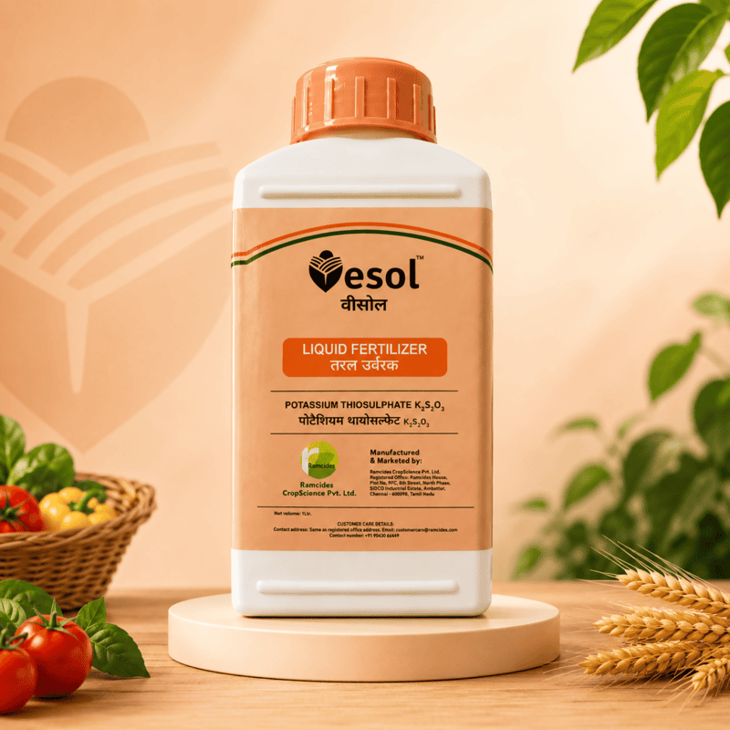 Ramcides VESOL Liquid Fertilizer – Potassium Thiosulphate (K₂S₂O₃) | Vetrivel Agro Services