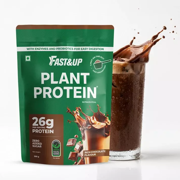 FAST&UP PLANT PROTEIN-RICH CHOCOLATE-500gms