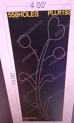 PLLR150 PILLAR 4X10 FEET 558 HOLES