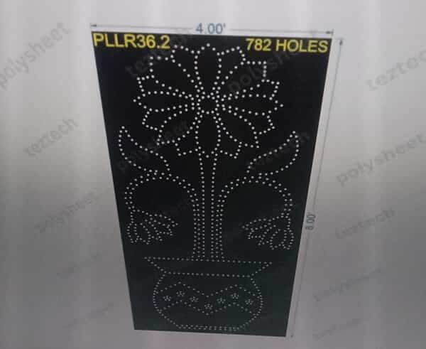 PLLR36.2 SANFLOWER POT PILLAR 1 PART 8X4 FEET 782 HOLES