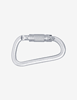 KARAM PN114 STEEL KARABINER, TRIPLE LOCKING-