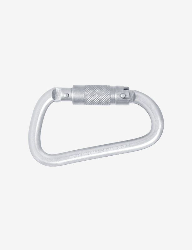KARAM PN114 STEEL KARABINER, TRIPLE LOCKING-