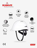 Karam PN542(SUPER WHITE) Helmet