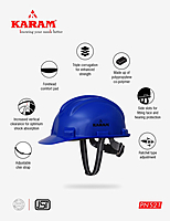 Karam PN521(LAMINATION BLUE)(UA) Helmet