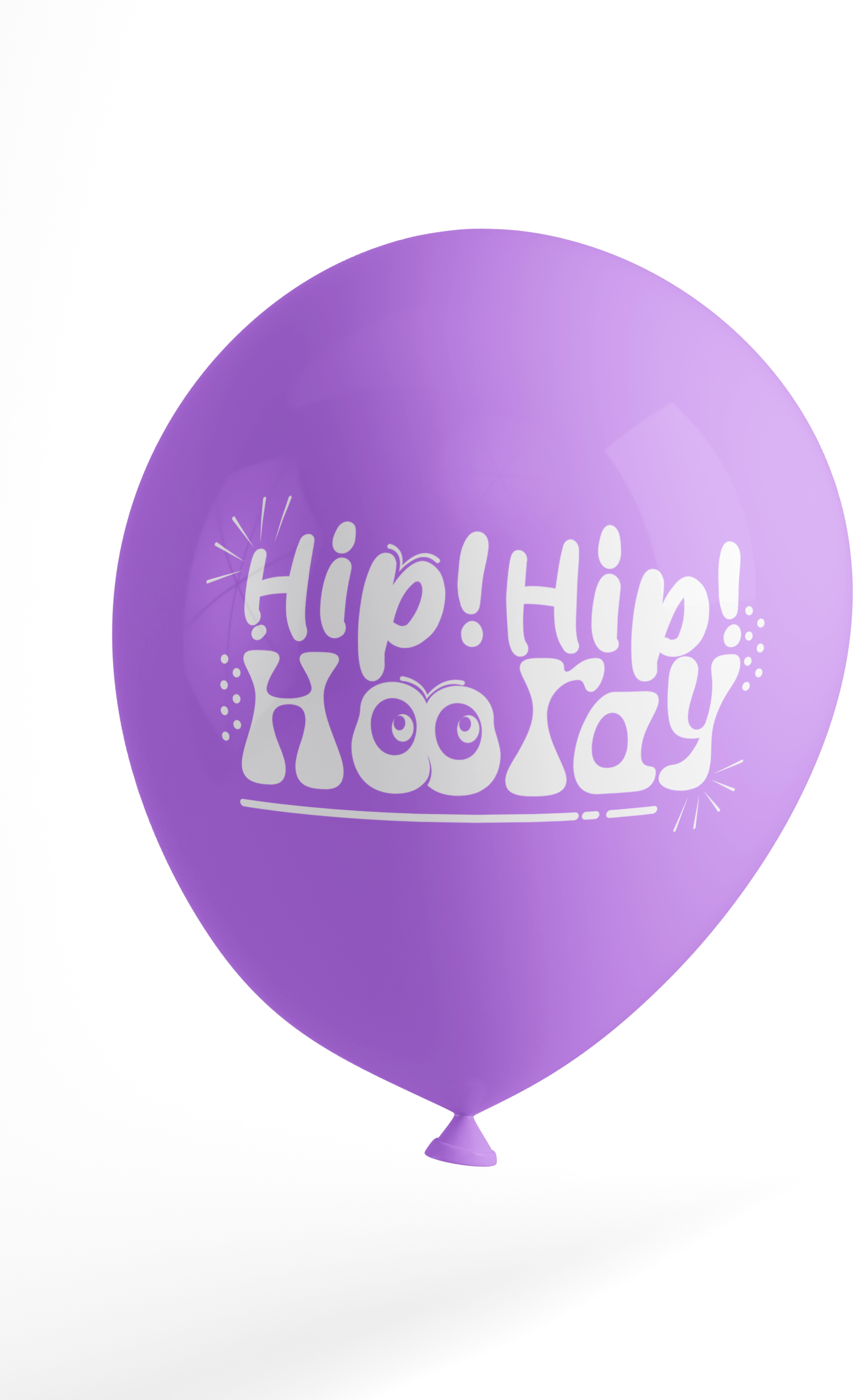 The Magic Balloons Store - Hip Hip Hooray Printed Balloons Latex Balloons for Birthday Party Decorations | Latest Balloons for Home, Office, School Celebration Supplies