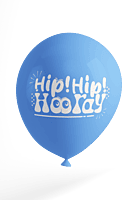 The Magic Balloons Store - Hip Hip Hooray Printed Balloons Latex Balloons for Birthday Party Decorations | Latest Balloons for Home, Office, School Celebration Supplies