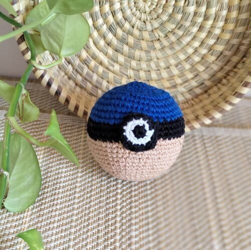 Crochet Two Tone Stress Ball
