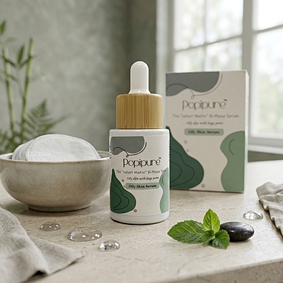 Popipure "Velvet Matte" Bi-Phase Serum
