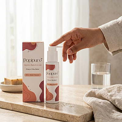 Popipure Hydrating Dry Skin Cleanser
