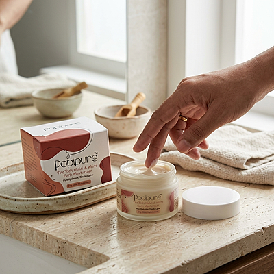 Popipure The Rich Malai & White Earth Moisturizer