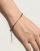 925 Silver Spectrum Rainbow Tennis Bracelet