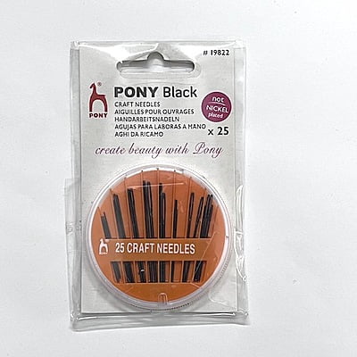 Black craft needles compact Black craft needles compact