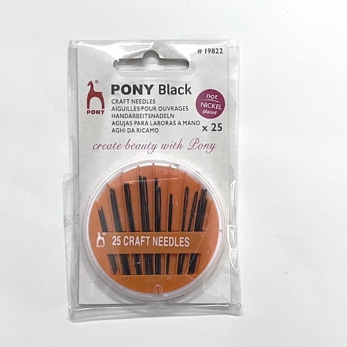 Black craft needles compact Black craft needles compact