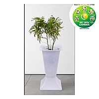 Popcorn Pot | 5.5 Inch Plastic Planter | Indoor & Balcony Planter