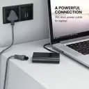 Portronics Konnect G2 Laptop Power Cable 1.5m – 3 Pin Power Cord