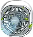 Portronics POR 3051 CoolCube Desktop Fan – 3 Speed | Noiseless | Rechargeable | White