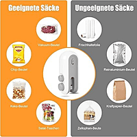 Zigdeal Portable Mini Sealing Machine – Handheld Heat Sealer | Food Storage Tool