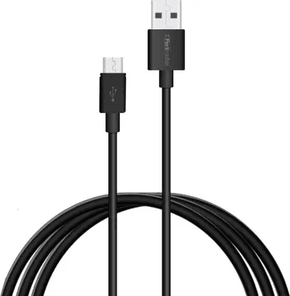 Portronics Konnect Core Plus Fast Charging 3A Micro USB Cable for Android Phones 2M