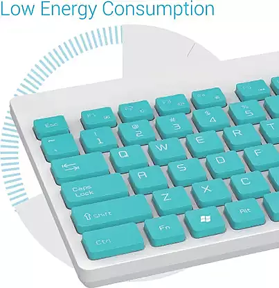Portronics POR-373 Wireless Keyboard & Mouse Combo – White offers a sleek design, ergonomic keys, and a reliable wireless connection, perfect for home or office use. Enjoy seamless productivity!