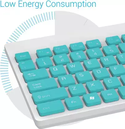 Portronics POR-373 Wireless Keyboard & Mouse Combo – White offers a sleek design, ergonomic keys, and a reliable wireless connection, perfect for home or office use. Enjoy seamless productivity!