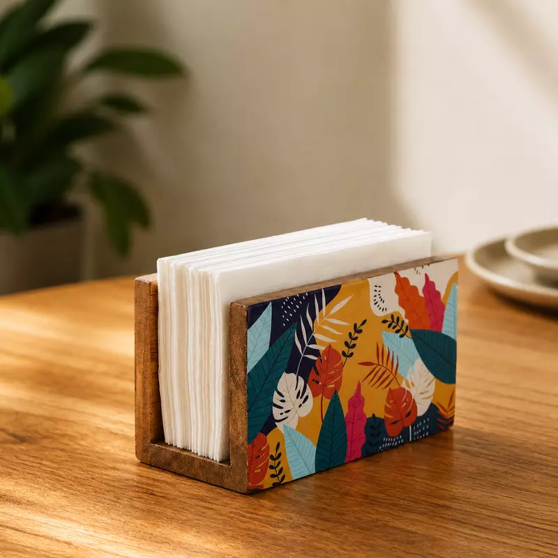 Tropical Bloom Tissue Holder