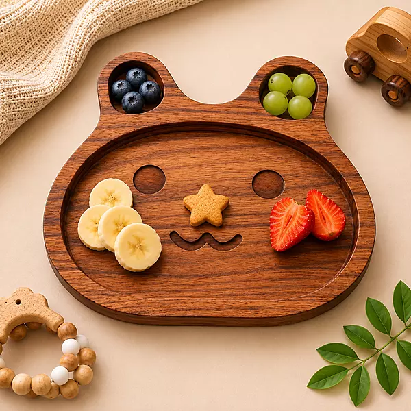Wooden Character Plates