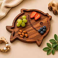 Wooden Character Plates