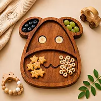 Wooden Character Plates
