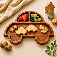 Wooden Character Plates