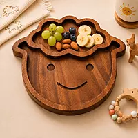 Wooden Character Plates