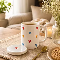 Jumbo Mug With Lid