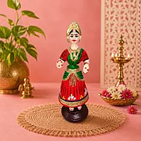 Handmade Tanjore Dancing Doll