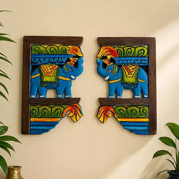 Handmade Wooden Wall Brackets