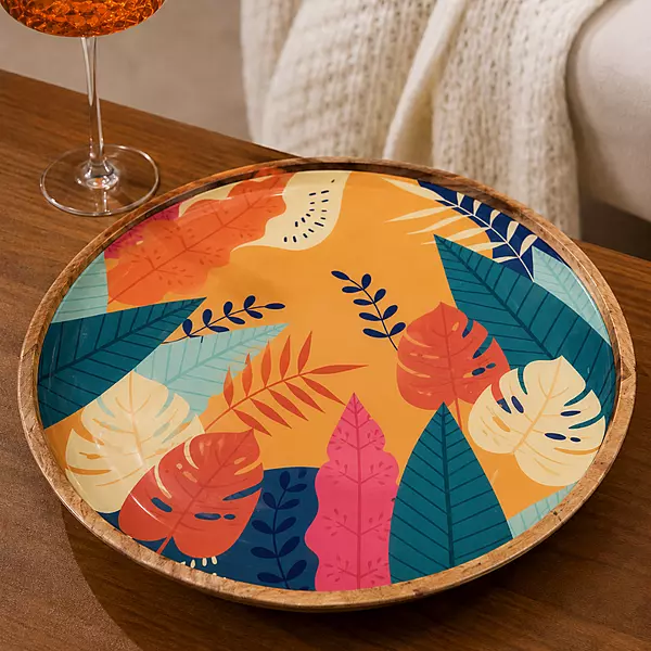 Tropical Bloom Tray