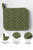 Kitchen Combo Set – Apron, Mitt, Holder & Towels