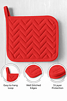 Kitchen Combo Set – Apron, Mitt, Holder & Towels