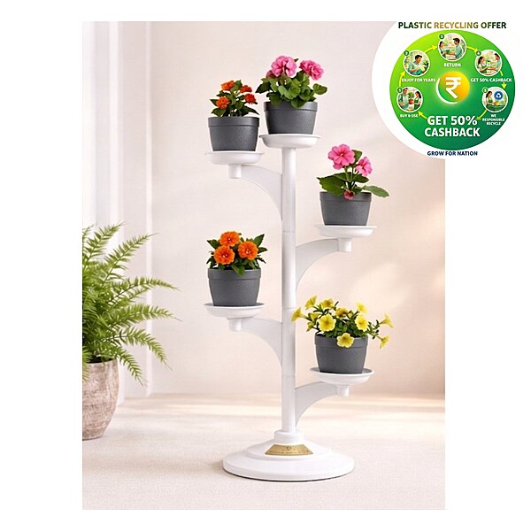 Pot Organizer | 37 Inch Plant Pot Holder | Indoor & Balcony Organizer