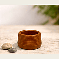 Mudkuda Clay Plant Pot | Small  |Garden Planter