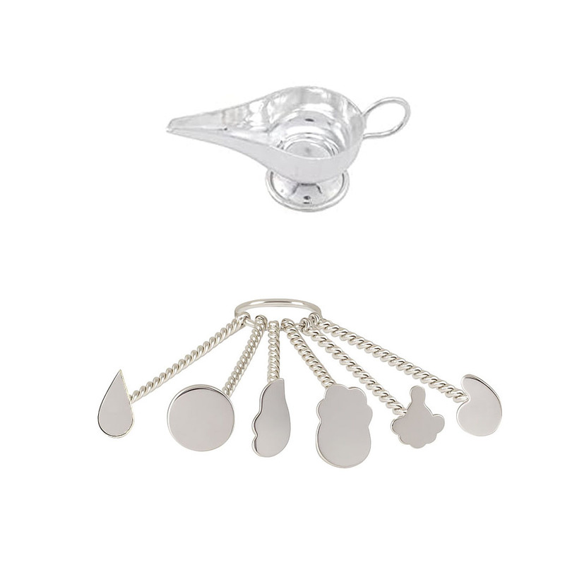 silver gifts set for babies